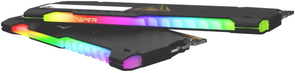 Память DDR4 2x32GB 3600MHz Patriot PVSR464G360C0K Viper Steel RGB RTL Gaming PC4-28800 CL20 DIMM 288-pin 1.35В dual rank с радиатором Ret Память DDR4 2x32GB 3600MHz Patriot PVSR464G360C0K Viper Steel RGB RTL Gaming PC4-28800 CL20 DIMM 288-pin 1.35В dual rank с радиатором Ret