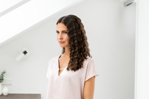 Щипцы Beurer HT65 120Вт бежевый макс.темп.:210С покрытие:керамико-кератиновое (594.23)