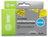 Картридж струйный Cactus CS-C2P26AE №935XL желтый (14.6мл) для HP OJ Pro 6230/6830 с чипом Картридж струйный Cactus CS-C2P26AE №935XL желтый (14.6мл) для HP OJ Pro 6230/6830 с чипом