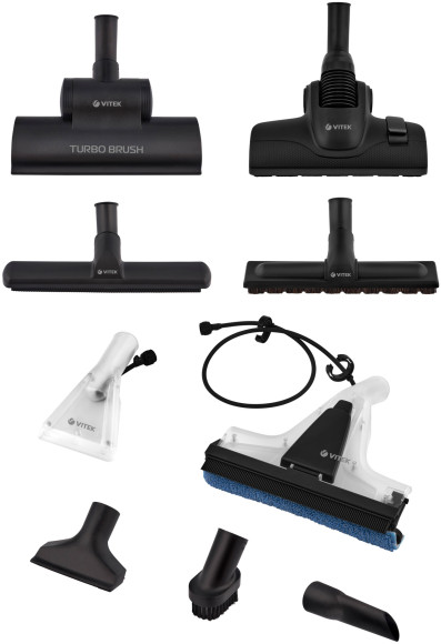 Пылесос моющий Vitek VT-1830 1800Вт красный/черный Пылесос моющий Vitek VT-1830 1800Вт красный/черный