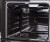 Плита Комбинированная Darina 1F KM241 323 белый (стеклянная крышка) реш.сталь