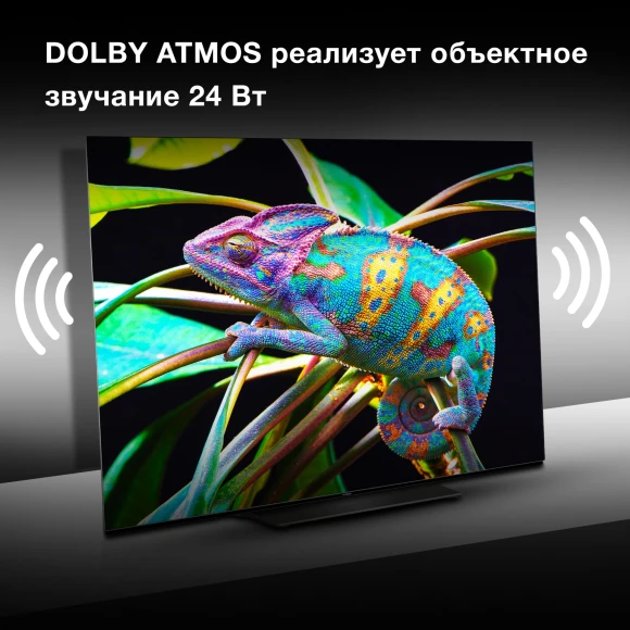 Телевизор OLED Hyundai 65" H-LED65OBU7700 Android TV Frameless черный/черный 4K Ultra HD 120Hz DVB-T DVB-T2 DVB-C DVB-S DVB-S2 USB WiFi Smart TV Телевизор OLED Hyundai 65" H-LED65OBU7700 Android TV Frameless черный/черный 4K Ultra HD 120Hz DVB-T DVB-T2 DVB-C DVB-S DVB-S2 USB WiFi Smart TV