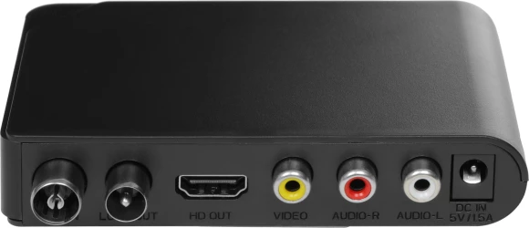 Ресивер DVB-T2 Hyundai H-DVB200 черный Ресивер DVB-T2 Hyundai H-DVB200 черный