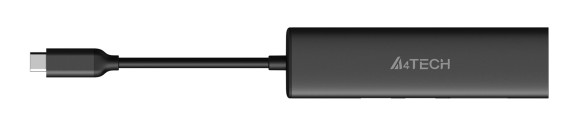 Разветвитель USB-C A4Tech DST-60C 2порт. серый Разветвитель USB-C A4Tech DST-60C 2порт. серый
