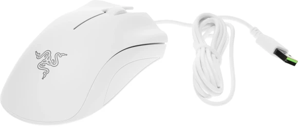 Мышь Razer DeathAdder Essential белый оптическая 6400dpi USB 5but (RZ01-03850200-R3C1) Мышь Razer DeathAdder Essential белый оптическая 6400dpi USB 5but (RZ01-03850200-R3C1)