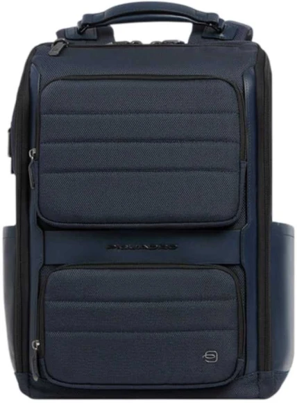 Рюкзак мужской Piquadro Oberon CA7279W150/BLU синий нейлон/натур.кожа Рюкзак мужской Piquadro Oberon CA7279W150/BLU синий нейлон/натур.кожа