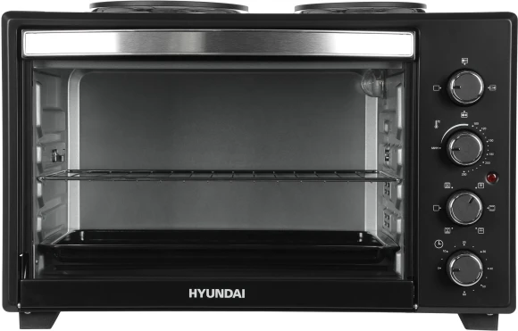 Мини-печь Hyundai MIO-HY099 45л. 1600Вт черный Мини-печь Hyundai MIO-HY099 45л. 1600Вт черный