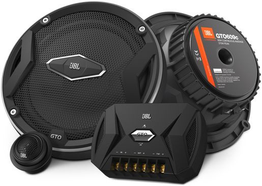 Колонки автомобильные JBL GTO 609C 270Вт 92дБ 3Ом 16см (6.5дюйм) (ком.:4кол.) компонентные двухполосные