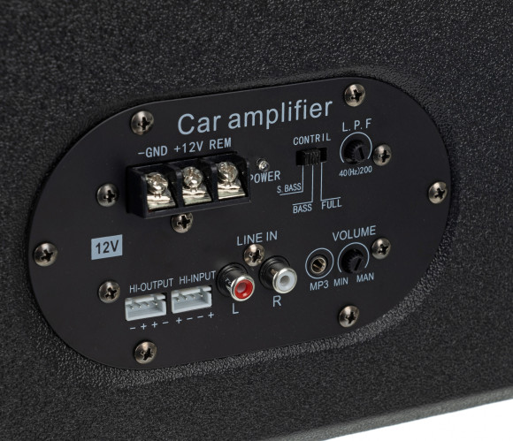 Сабвуфер автомобильный Digma DCS-80 150Вт активный (20см/8")