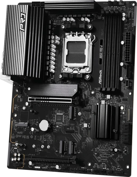 Материнская плата Asrock B850 PRO-A Socket AM5 AMD B850 4xDDR5 ATX AC`97 8ch(7.1) 2.5Gg RAID+HDMI Материнская плата Asrock B850 PRO-A Socket AM5 AMD B850 4xDDR5 ATX AC`97 8ch(7.1) 2.5Gg RAID+HDMI