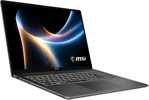 Ноутбук MSI Modern 16S AI+ G3MG-013XRU Core Ultra 5 322 16Gb SSD512Gb Intel Graphics 16" OLED FHD+ (1920x1200) FreeDOS grey WiFi BT Cam (9S7-26U211-013)