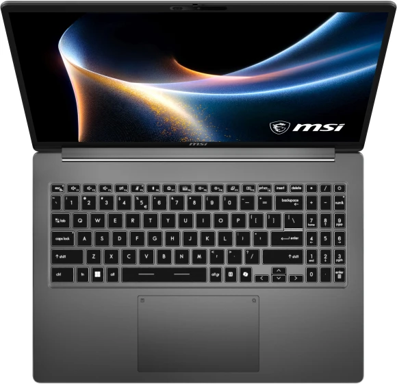 Ноутбук MSI Modern 16S AI+ G3MG-013XRU Core Ultra 5 322 16Gb SSD512Gb Intel Graphics 16" OLED FHD+ (1920x1200) FreeDOS grey WiFi BT Cam (9S7-26U211-013)