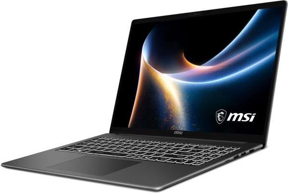 Ноутбук MSI Modern 16S AI+ G3MG-013XRU Core Ultra 5 322 16Gb SSD512Gb Intel Graphics 16" OLED FHD+ (1920x1200) FreeDOS grey WiFi BT Cam (9S7-26U211-013)