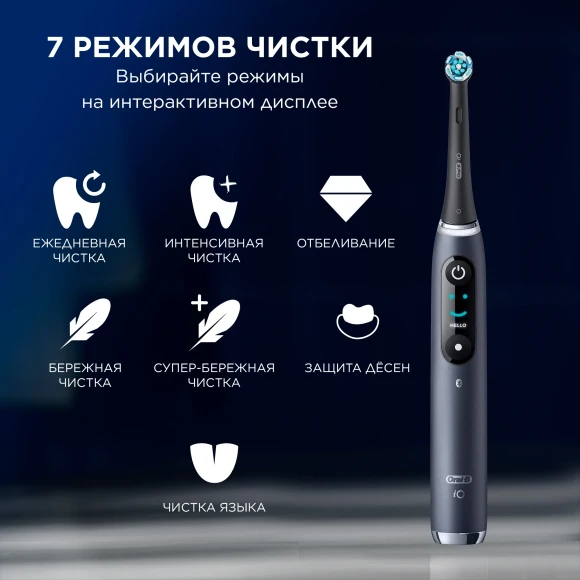 Зубная щетка электрическая Oral-B iO Series 9 черный Зубная щетка электрическая Oral-B iO Series 9 черный