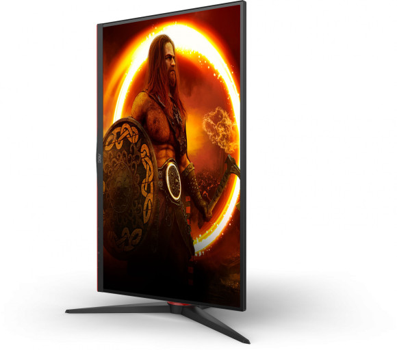 Монитор AOC 27" Gaming 27G2SPU черный IPS LED 1ms 16:9 HDMI M/M матовая HAS Piv 250cd 178гр/178гр 1920x1080 165Hz FreeSync Premium VGA DP FHD USB 5.07кг