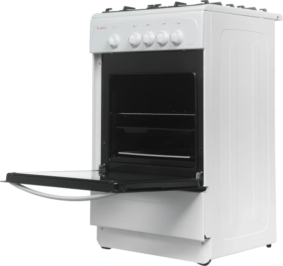 Плита Газовая Gefest CG 50М02 К73 белый (без крышки) реш.чугун Плита Газовая Gefest CG 50М02 К73 белый (без крышки) реш.чугун