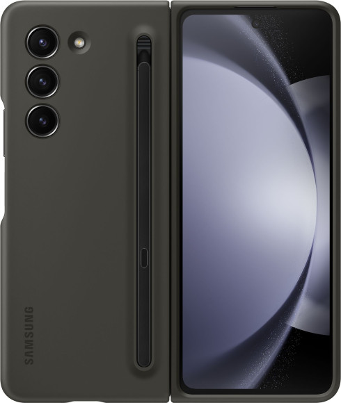 Чехол (клип-кейс) Samsung для Samsung Galaxy Z Fold5 Slim S Pen Case Q5 графит (EF-OF94PCBEGRU) Чехол (клип-кейс) Samsung для Samsung Galaxy Z Fold5 Slim S Pen Case Q5 графит (EF-OF94PCBEGRU)