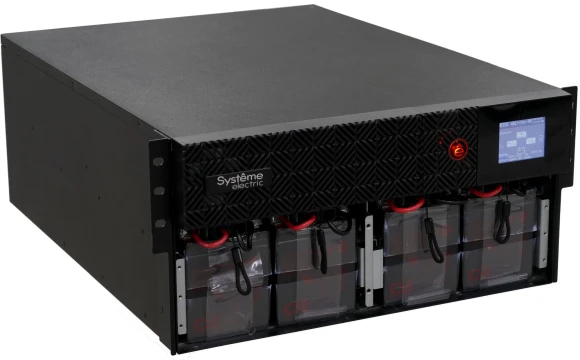 Источник бесперебойного питания Systeme Electriс SRT SRTSE5KRTXLIEC-NC 5000Вт 5000ВА черный