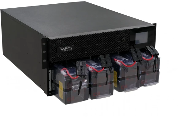 Источник бесперебойного питания Systeme Electriс SRT SRTSE5KRTXLIEC-NC 5000Вт 5000ВА черный