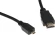 Кабель Micro HDMI (m)/HDMI (m) 1м. позолоч.конт. черный Кабель Micro HDMI (m)/HDMI (m) 1м. позолоч.конт. черный