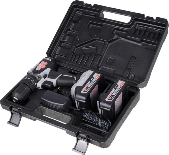 Дрель-шуруповерт Интерскол ДАУ-13/18ВК аккум. патрон:быстрозажимной (кейс в комплекте) (573.2.2.70)