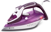 Утюг дорожный Vitek VT-8305 1000Вт белый/фиолетовый
