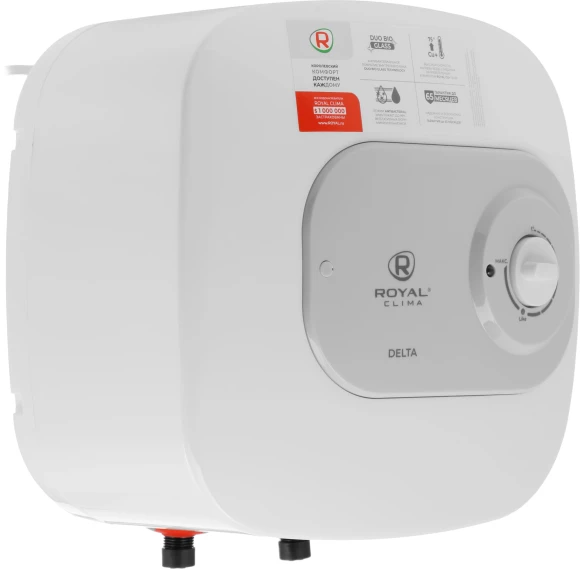 Водонагреватель Royal Clima RWH-D10-FE 1.5кВт 10л электрический настенный/белый