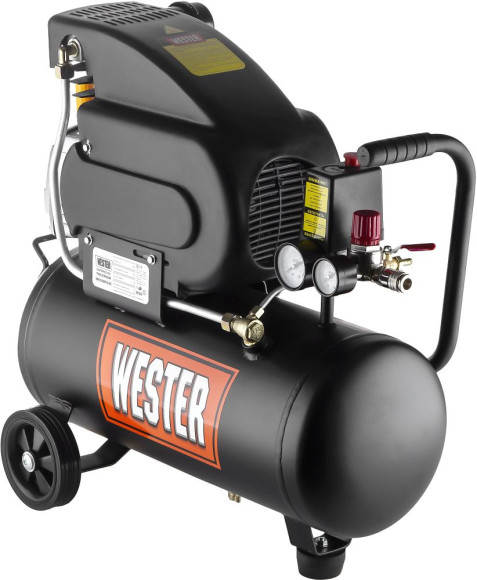 Компрессор поршневой Wester WK2200/50PRO масляный 330л/мин 50л 2200Вт черный