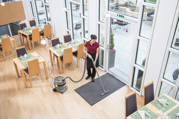 Строительный пылесос Karcher NT 22/1 Ap Te 1300Вт (уборка: сухая/влажная) серый