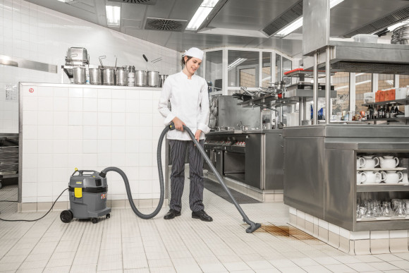 Строительный пылесос Karcher NT 22/1 Ap Te 1300Вт (уборка: сухая/влажная) серый