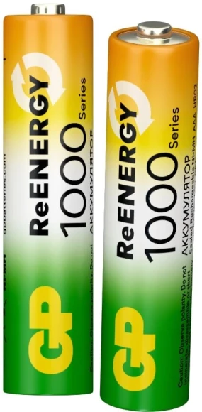 Аккумулятор GP Rechargeable 100AAAHC4/2RGY-2CRCB6 AAA NiMH 930mAh (6шт) блистер