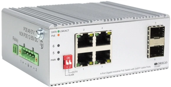 Коммутатор Origo OI2206P/60W OI2206P/60W/A1A 4x1Гбит/с 2SFP 4PoE+ 60W неуправляемый Коммутатор Origo OI2206P/60W OI2206P/60W/A1A 4x1Гбит/с 2SFP 4PoE+ 60W неуправляемый