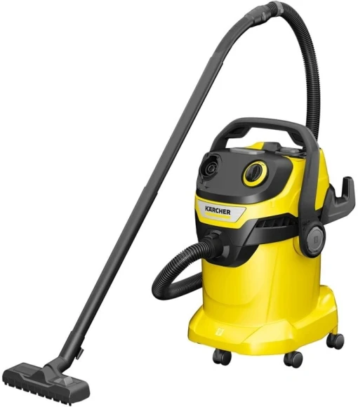 Строительный пылесос Karcher WD 3 S V-17/4/20 1000Вт (уборка: сухая/сбор воды) желтый