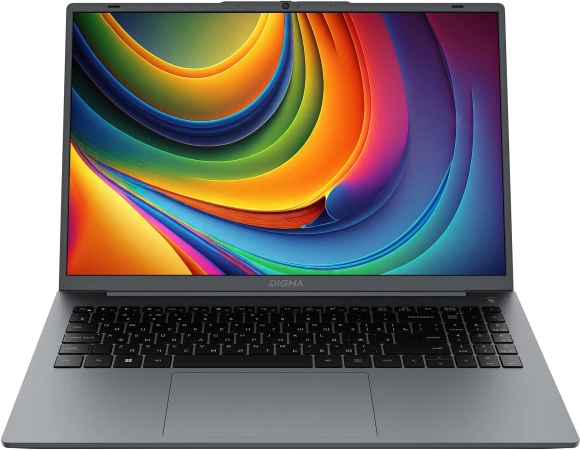 Моноблок Digma Action 23.8" Full HD N95 (1.7) 8Gb SSD256Gb UHDG CR Windows 11 Pro GbitEth WiFi BT 60W клавиатура мышь Cam черный 1920x1080