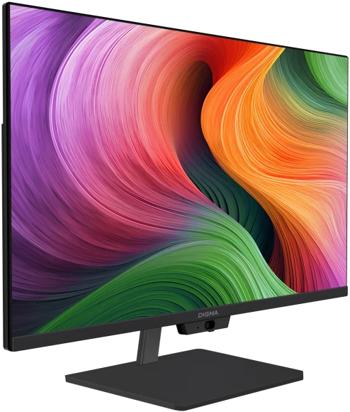 Моноблок Digma Action 23.8" Full HD N95 (1.7) 8Gb SSD256Gb UHDG CR Windows 11 Pro GbitEth WiFi BT 60W клавиатура мышь Cam черный 1920x1080