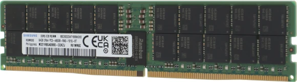 Память DDR5 Samsung M321R8GA0BB0-CQK 64Gb DIMM ECC Reg PC5-38400 CL40 4800MHz Память DDR5 Samsung M321R8GA0BB0-CQK 64Gb DIMM ECC Reg PC5-38400 CL40 4800MHz