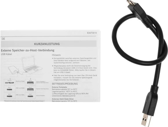 Жесткий диск A-Data USB3.1 1TB AHV320-1TU31-CBK HV320 2.5" черный