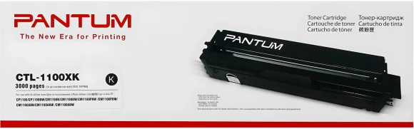 Картридж лазерный Pantum CTL-1100XK черный (3000стр.) для Pantum CP1100/CP1100DW/CM1100DN/CM1100DW/CM1100ADN/CM1100ADW