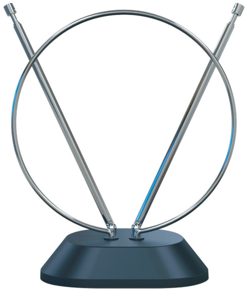 Антенна телевизионная Hyundai H-TAI100 3дБ пассивная черный каб.:1.35м Антенна телевизионная Hyundai H-TAI100 3дБ пассивная черный каб.:1.35м