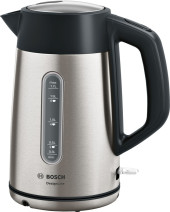 Чайник электрический Bosch TWK4P 1.7л. 2400Вт нержавеющая сталь/черный корпус: металл/пластик (TWK4P440) Чайник электрический Bosch TWK4P 1.7л. 2400Вт нержавеющая сталь/черный корпус: металл/пластик (TWK4P440)