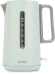 Чайник электрический Hyundai HYK-S9999 1.7л. 2200Вт светло-зеленый/серебристый корпус: металл