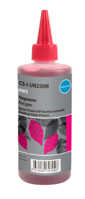 Чернила Cactus CS-I-Un250M пурпурный 250мл для Epson/Canon/HP/Brother Ecotank Чернила Cactus CS-I-Un250M пурпурный 250мл для Epson/Canon/HP/Brother Ecotank