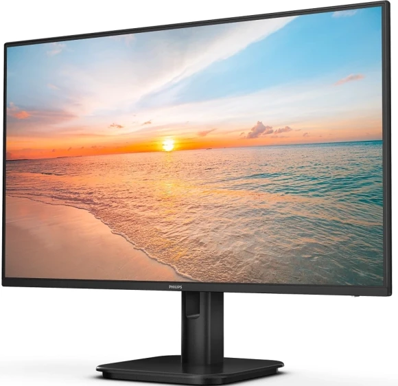 Монитор Philips 23.8" E Line 24E1N1100A черный IPS LED 16:9 HDMI M/M матовая 1300:1 250cd 178гр/178гр 1920x1080 100Hz VGA FHD 2.51кг