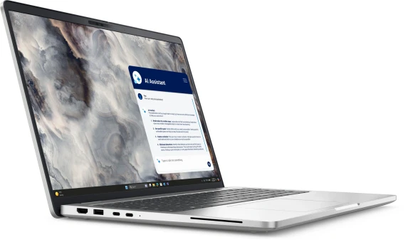 Ноутбук Dell Pro 16 Plus PB16250 Core Ultra 7 266V 16Gb SSD1Tb Intel Arc 140V 16" IPS FHD+ (1920x1200) Linux silver WiFi BT Cam (PRO16PL-7617)