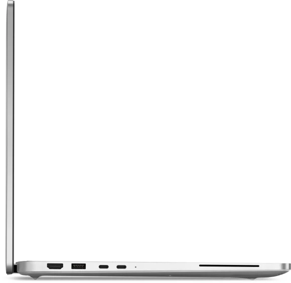 Ноутбук Dell Pro 16 Plus PB16250 Core Ultra 7 266V 16Gb SSD1Tb Intel Arc 140V 16" IPS FHD+ (1920x1200) Linux silver WiFi BT Cam (PRO16PL-7617)