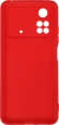 Чехол (клип-кейс) DF для Poco M4 Pro (4G) poCase-03 красный (POCASE-03 (RED))