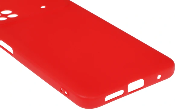 Чехол (клип-кейс) DF для Poco M4 Pro (4G) poCase-03 красный (POCASE-03 (RED))