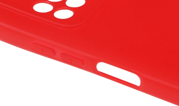 Чехол (клип-кейс) DF для Poco M4 Pro (4G) poCase-03 красный (POCASE-03 (RED))