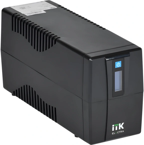 Источник бесперебойного питания ITK Electra EET-0600VA-1-001-S 360Вт 600ВА черный