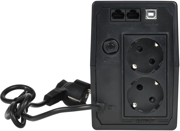 Источник бесперебойного питания ITK Electra EET-0600VA-1-001-S 360Вт 600ВА черный